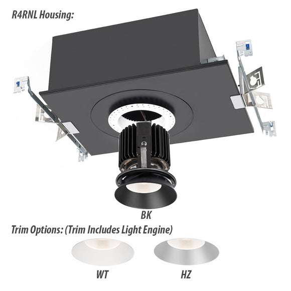 Volta Shallow 4.5IN Round Trimless Downlight Trim