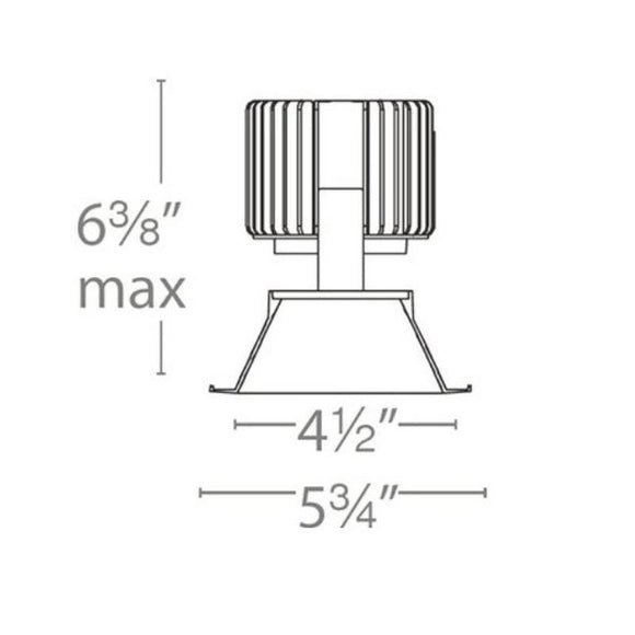 Volta 4.5IN Round Downlight Trim