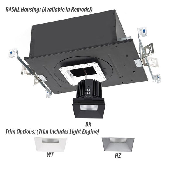 Volta Shallow 4.5IN Square Trimless Downlight Trim