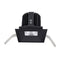 Volta Shallow 4.5IN Square Downlight Trim  option Black