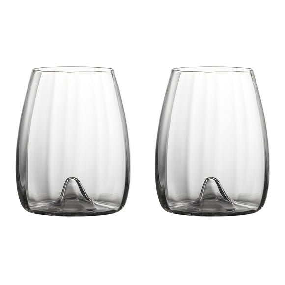 Waterford Stemless Wine Glasses, Set of 4