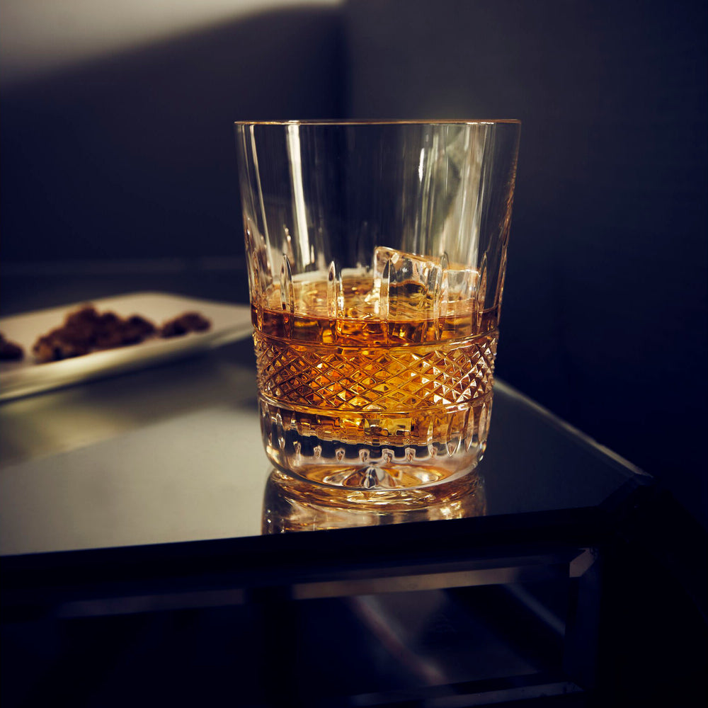 Irish Lace DOF Glass (Set of 2)