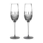 Irish Lace Flute Glass (Set of 2)