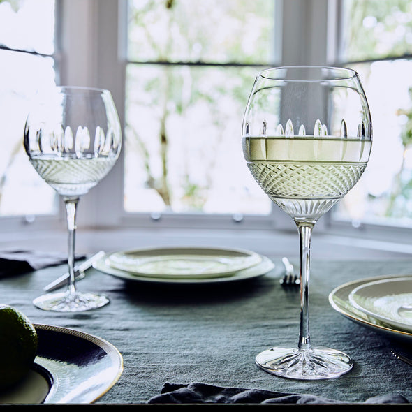 Irish Lace White Wine Glass (Set of 2)