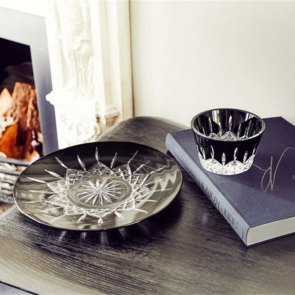 Lismore Black Decorative Plate