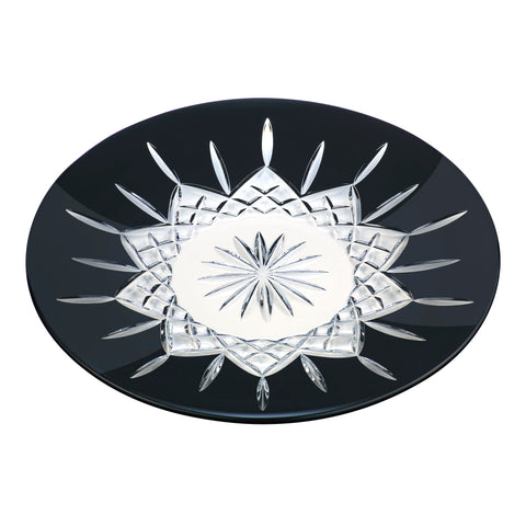Lismore Black Decorative Plate
