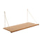 Loop Shelf  option Oak/Brass