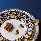 Renaissance Gold Scroll Accent Salad Plate