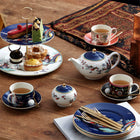 Wonderlust Blue Pagoda 3-Piece Tea Set