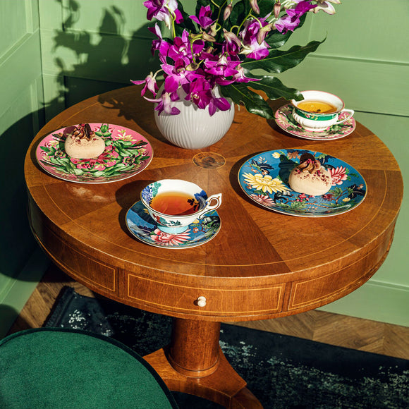 Wonderlust Pink Lotus Teacup & Saucer