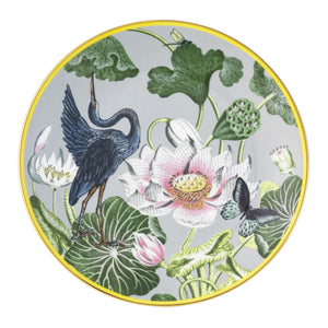 Wonderlust Waterlily Coupe Plate