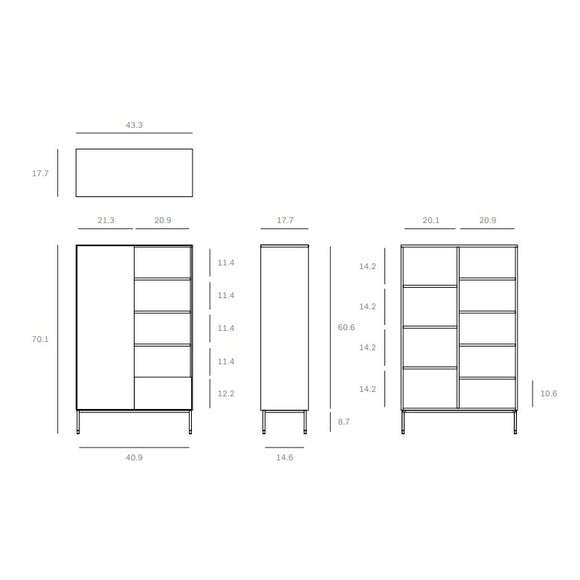 Whitebird Storage Cupboard