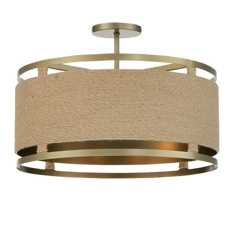 Windward Passage Semi Flush Mount