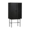 Array Highboard Cabinet  option Black Painted Oak