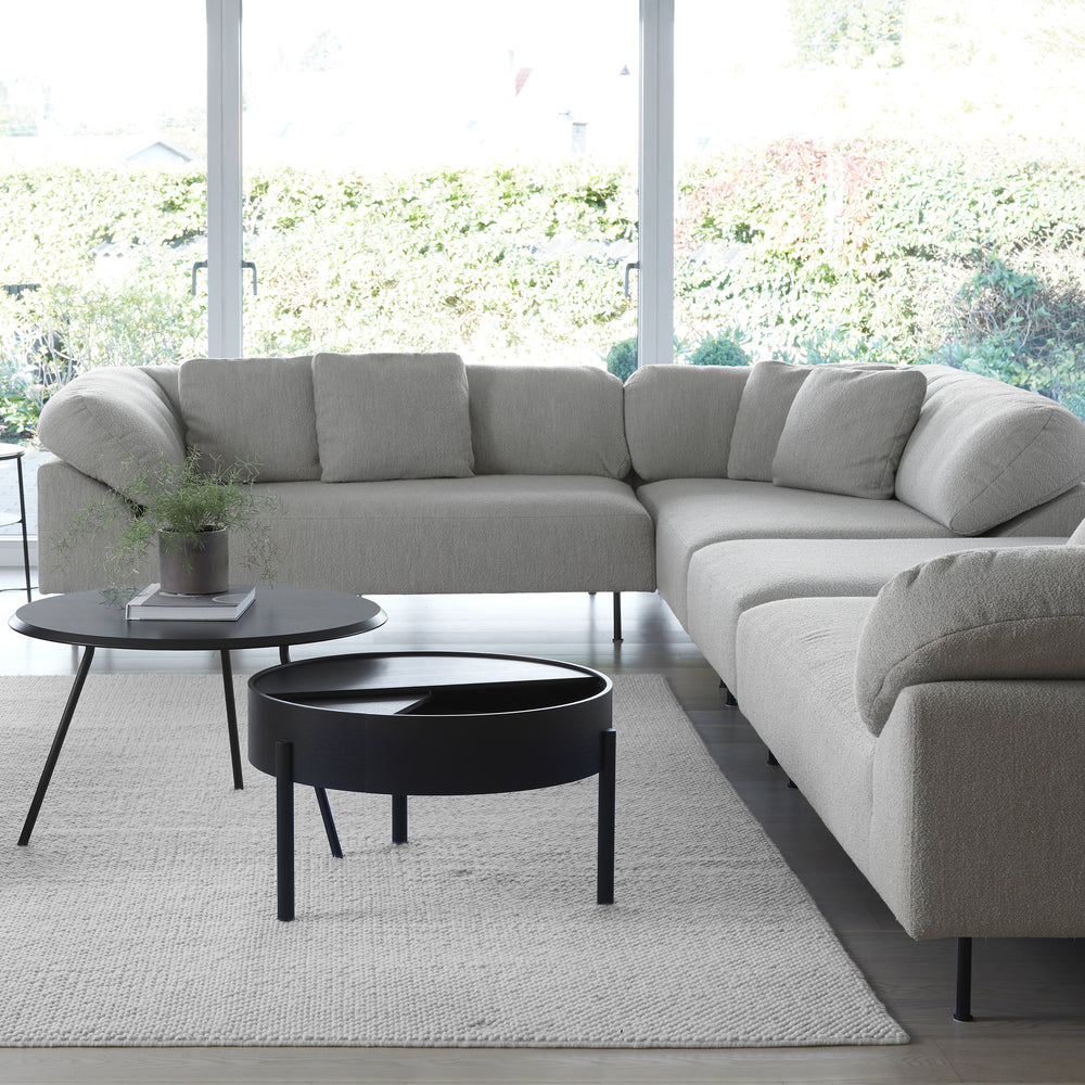 Collar Open End Sofa