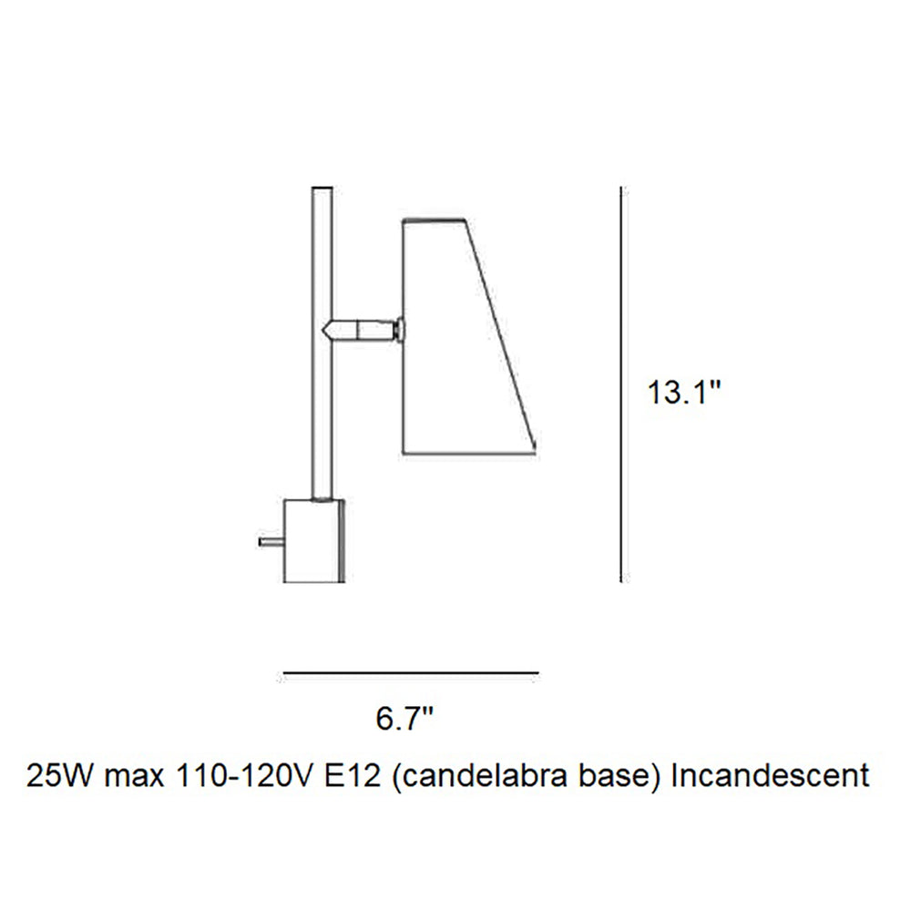 Cono Wall Sconce