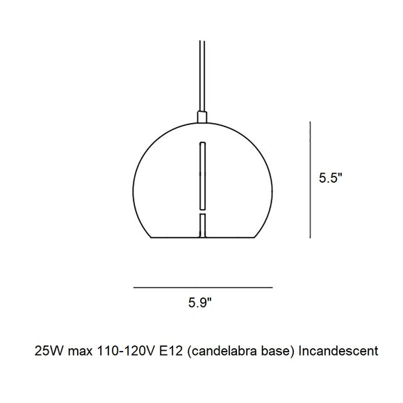 Gap Pendant Light