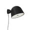Kuppi Wall Sconce  option Black