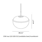 Pump Pendant Light
