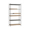 Tray High Shelf  option Walnut (2 short and 2 wide) / Black (2 wide)