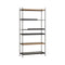 Tray High Shelf  option Walnut (2 wide) / Black (2 short and 2 wide)