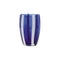 Gessato Tumbler (Set of 6)  option Cobalt Blue