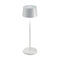 Olivia Portable Table Lamp  option Painted White