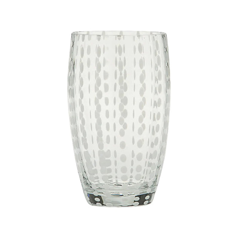 Zafferano America Perle Beverage Glass