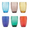 Perle Tumbler Glass (Set of 6)  option Assorted Colors (Random)