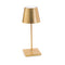 Poldina Pro Mini Portable Table Lamp  option Gold Leaf