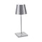Poldina Pro Mini Portable Table Lamp  option Silver Leaf