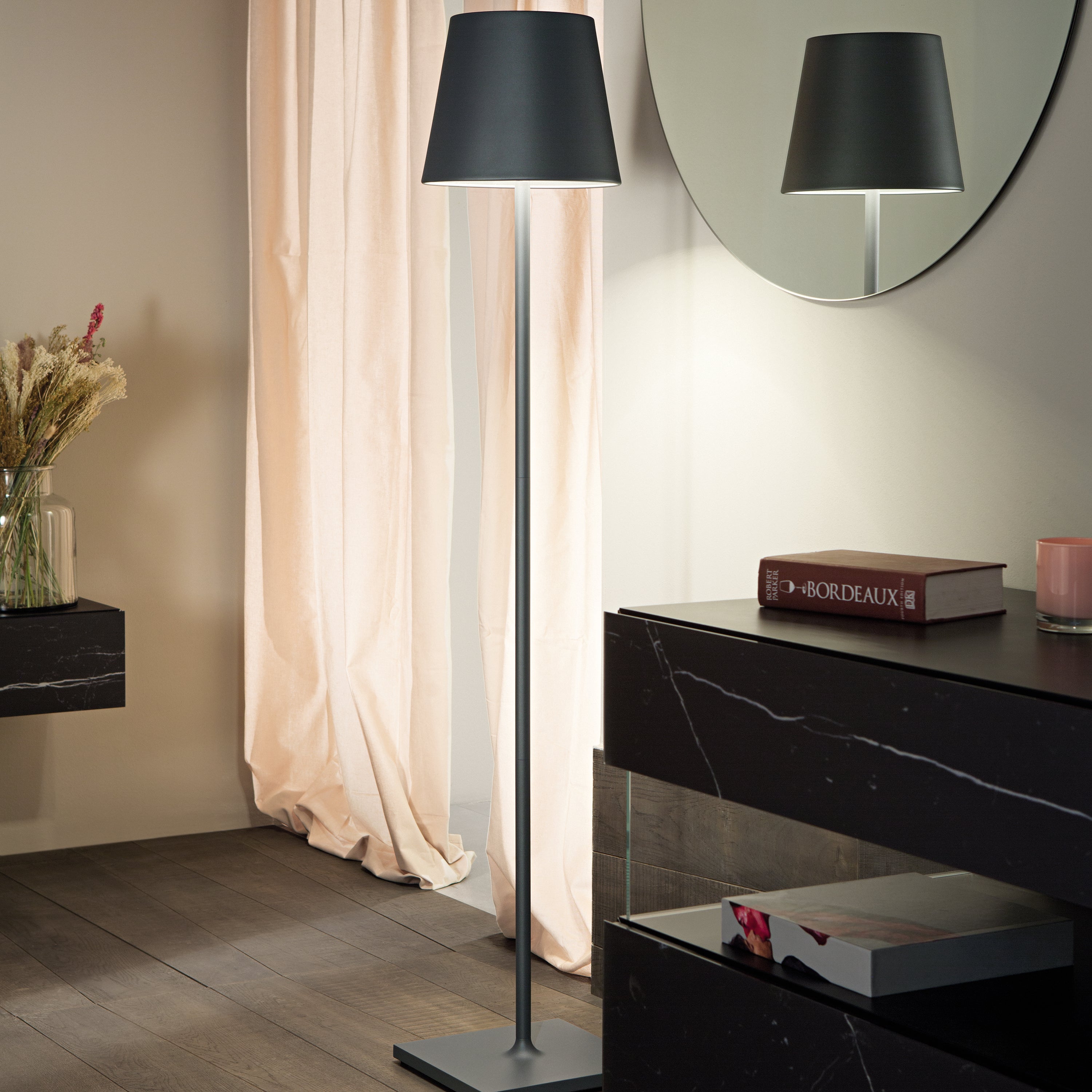 Zafferano Poldina Pro XXL Adjustable Floor Lamp 2Modern