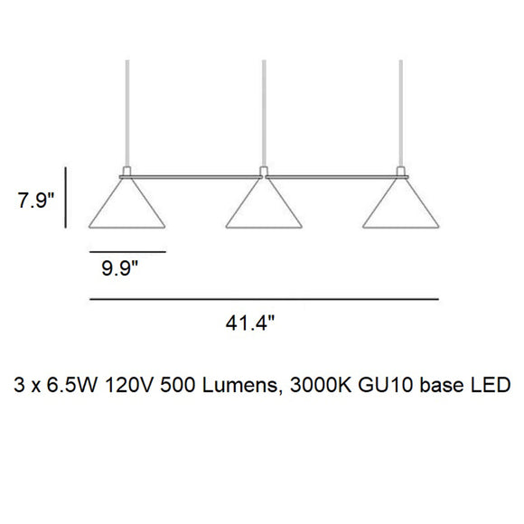 Lumo Linear Pendant Light