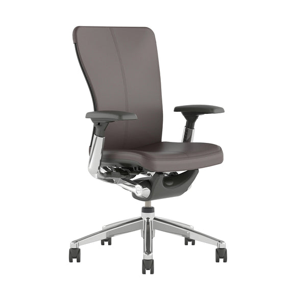 Zody Leather Office Chair with 4D Arms